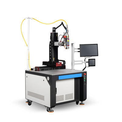 2000W 3000W Máquina automática de soldagem a laser de fibra para soldagem de chá de alumínio