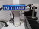 Máquina de impressora a laser de fibra de pórtico de grande formato para impressão, marcação, gravação