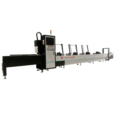 Máquina automática de corte a laser de fibra CNC 1500W para tubos de tubos redondos quadrados de pequeno tamanho