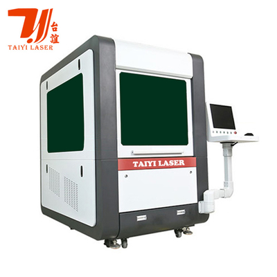 TY-6060JM 1000W-6000W Gold Silver Copper Mini Jewelry Precision Closed Fiber Laser Cutting Machine Máquina de corte a laser de fibra fechada