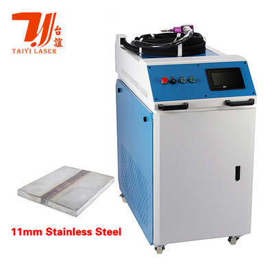 Soldadora a laser portátil para alumínio, 2000w Soldadora a laser com cabeça a laser Qilin