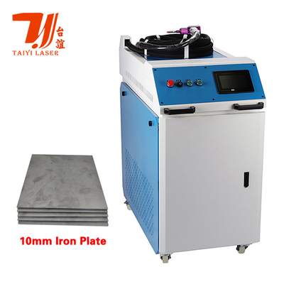 Soldadora a laser portátil para alumínio, 2000w Soldadora a laser com cabeça a laser Qilin