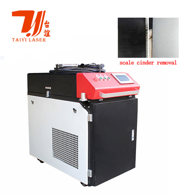 Máquina de limpeza a laser contínua de 1000W 2000W 3000W para óxido de ferrugem de metal