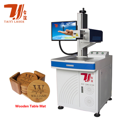 Máquina de marcação a laser de CO2 Máquina de gravação para jeans de madeira de couro plástico vidro acrílico