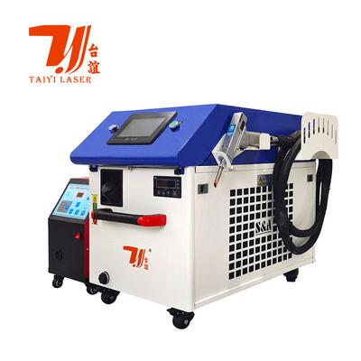 Promoção da Feira de Cantão 1000w 1500w 2kw 3kw Máquina portátil de soldagem a laser para alumínio ferro aço inoxidável
