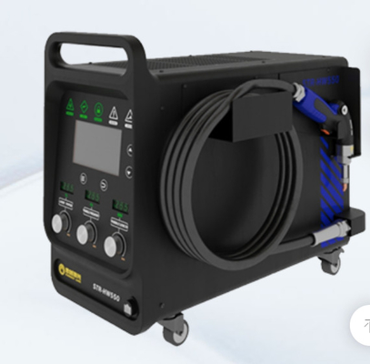 Máquina de Soldadura a Laser portátil portátil com refrigeração a ar de 1500W com máquina de envio de fio