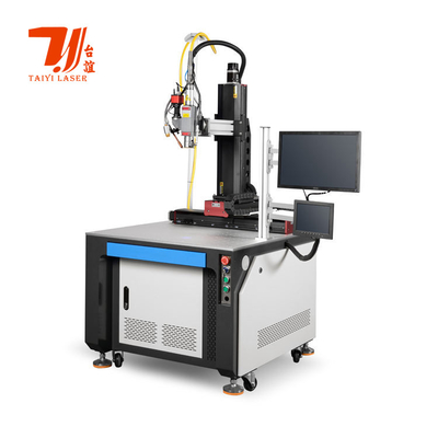 Fittings de precisão de cateter endoscópico de resfriamento por água Plataforma Máquina automática de soldagem a laser para soldagem de metais