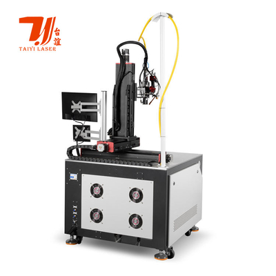Fittings de precisão de cateter endoscópico de resfriamento por água Plataforma Máquina automática de soldagem a laser para soldagem de metais