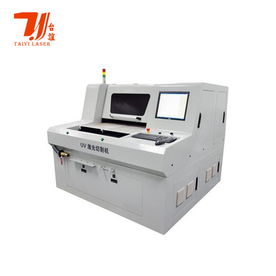 Máquina de corte a laser de fibra CNC de precisão de 900x900mm fechada para corte de ímã Ndfeb