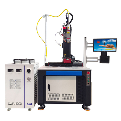 Máquina automática de soldagem a laser Raycus Max IPG para colheres e outros produtos metálicos