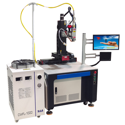 Máquina automática de soldagem a laser Raycus Max IPG para colheres e outros produtos metálicos