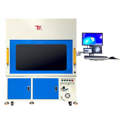 Máquina de solda automática de laser de fibra fechada de SS Matel