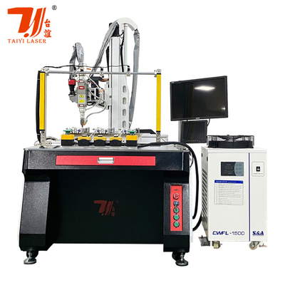 Máquina automática de soldagem a laser de 1500W de 4 eixos personalizada