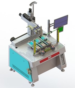 Máquina automática de soldagem a laser de 1500W de 4 eixos personalizada