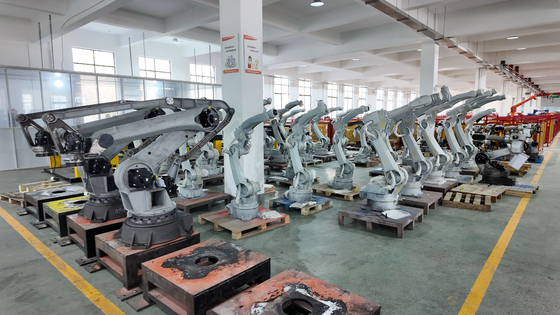 6 Axis Robot Arm Máquina de corte a laser 3D automática de fibra para lâmpadas de aço inoxidável