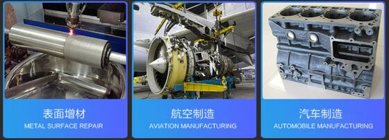 Máquina de revestimento a laser de alta velocidade de estilo aberto de 6000W Reparação 3D de superfícies de moldes e ferramentas automotivas