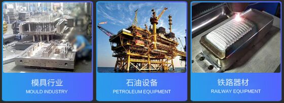 Máquina de revestimento a laser de alta velocidade de estilo aberto de 6000W Reparação 3D de superfícies de moldes e ferramentas automotivas