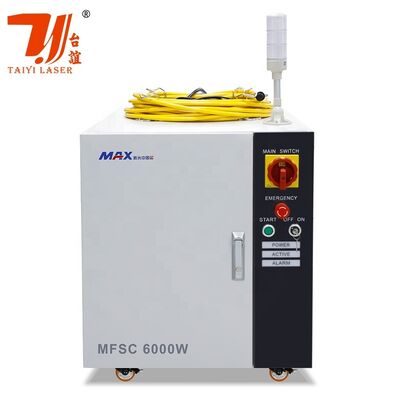 2026 MAX MFSC-6000 6000W 6KW Fibra de potência fonte de laser para máquina de corte a laser
