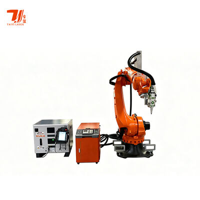 1000W-6000W 6 Axis Kuka Robot  Laser Cutting Machine for metal fabrication