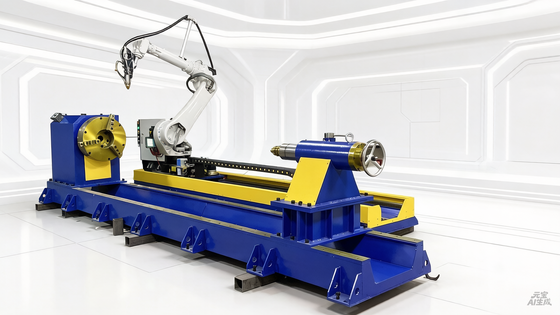 Sistema de revestimento a laser durável projetado para melhorar e reparar a superfície, proporcionando desempenho industrial consistente