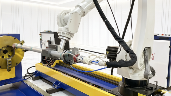 Sistema de revestimento a laser durável projetado para melhorar e reparar a superfície, proporcionando desempenho industrial consistente