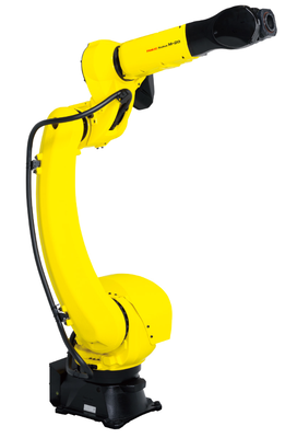 Robô de corte a laser FANUC de trabalho pesado com fonte de laser de fibra de 6kW para corte de chapas de aço grossas e fabricação industrial de metais