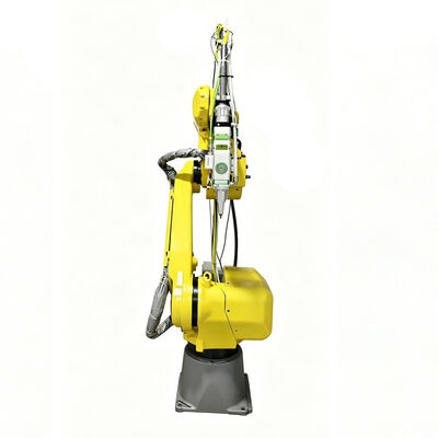 Robô de corte a laser FANUC de trabalho pesado com fonte de laser de fibra de 6kW para corte de chapas de aço grossas e fabricação industrial de metais