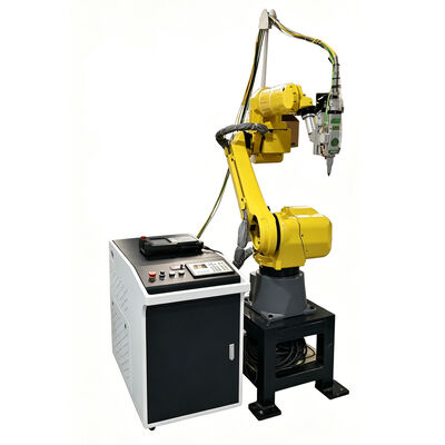 Máquina de corte a laser robótica de 6 eixos FANUC com alta precisão de ± 0,05 mm para contorno 3D na fabricação automotiva