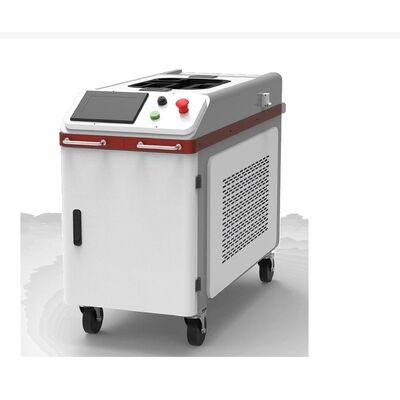 Máquina de Limpeza a Laser de Fibra Portátil Refrigerada a Água de 500W para Remoção de Ferrugem e Tinta