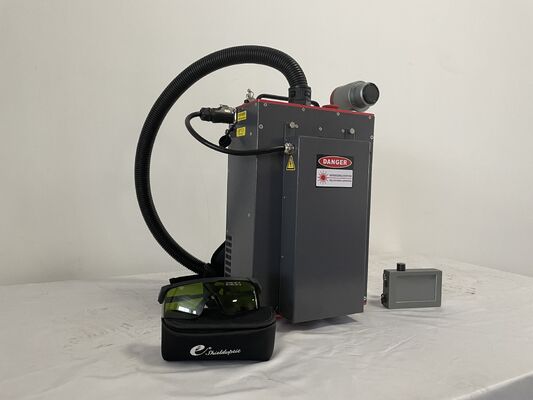 200W Backpack Laser Cleaning Machine Portable Pulse Laser Cleaning Equipment for Metal Surface Treatment