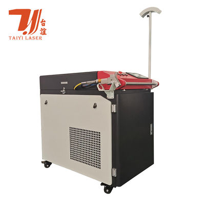 Promoção da Feira de Cantão 1000W 1500W 2000W 3000W Remover ferrugem de metal pintura revestimento de óleo Máquina de limpeza a laser portátil
