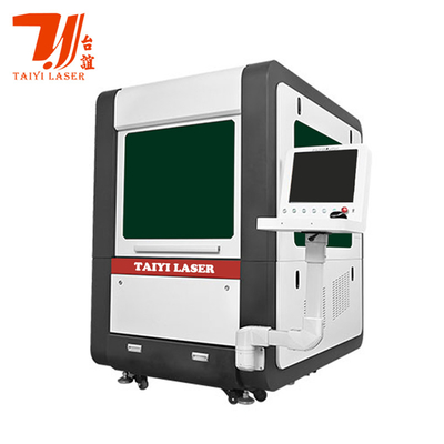 TY-6060JM 1000W-6000W Gold Silver Copper Mini Jewelry Precision Closed Fiber Laser Cutting Machine Máquina de corte a laser de fibra fechada