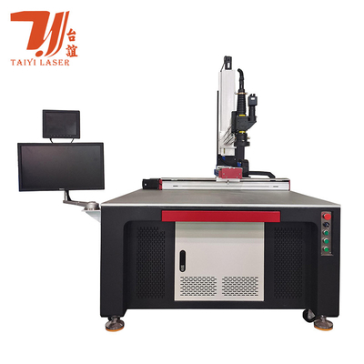 Promoção da Feira de Cantão AC380V 4 eixos YAG Fibra máquina de soldagem a laser para aço inoxidável molde cabeça de chuveiro