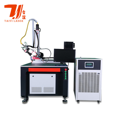1000W - 6000W 4 eixos multifuncional máquina de soldagem a laser de fibra óptica contínua
