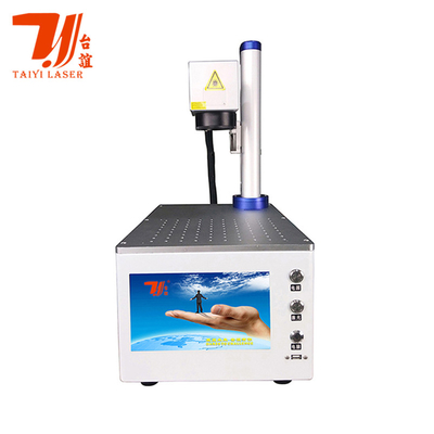 Promoção da Feira de Cantão Mini Portátil 20W 30W Raycus Fibra Laser Marker