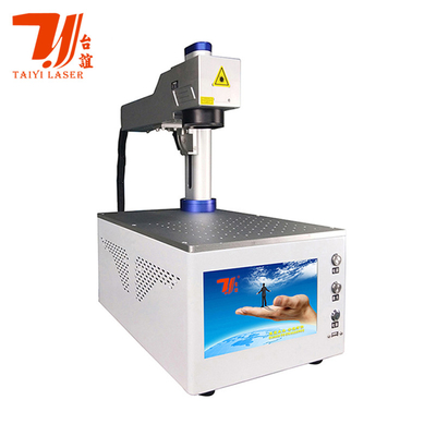 Promoção da Feira de Cantão Mini Portátil 20W 30W Raycus Fibra Laser Marker