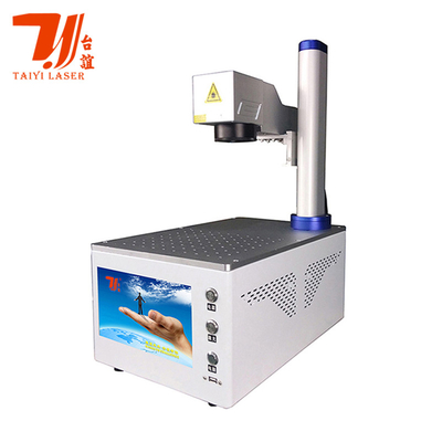Promoção da Feira de Cantão Mini Portátil 20W 30W Raycus Fibra Laser Marker