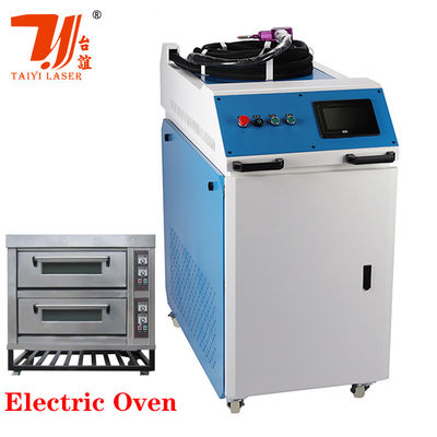 Máquina de solda a laser de fibra portátil de 2000w para solda a ferro de aço e metal