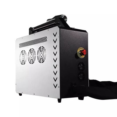 Sistema industrial de limpeza a laser de arrefecimento por ar Tecnologia inovadora para limpeza de superfícies metálicas de precisão e remoção de tinta