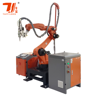 6 Axis Robot Arm Máquina de corte a laser 3D automática de fibra para lâmpadas de aço inoxidável