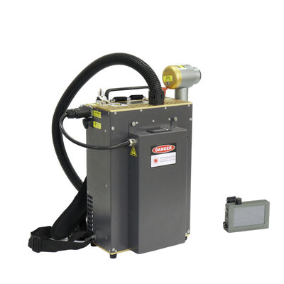 Garantia de dois anos Sistema de limpeza a laser industrial Equipamento personalizado que garante limpeza e remoção de ferrugem consistentes