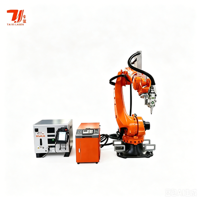 KUKA KR35 Máquina de Soldadura a Laser Robótica de 6 eixos 4000W IPG Fibra de Fonte de Laser para Fabricação de Corpo de Automóvel e Metal
