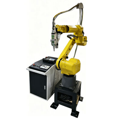 Máquina de corte a laser robótica de 6 eixos FANUC com alta precisão de ± 0,05 mm para contorno 3D na fabricação automotiva