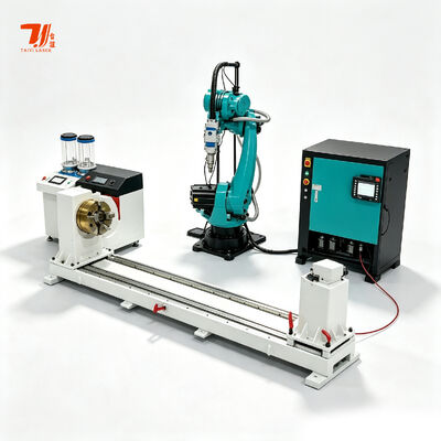 Máquina de revestimento por laser robótico com certificação CE para revestimento resistente à corrosão e oxidação