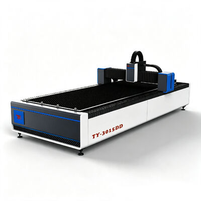 Máquina de corte a laser de fibra CNC de metal de 3KW para chapas com fonte IPG fonte Raycus