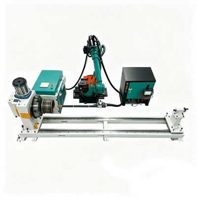 Máquina de revestimento robótico para reparação e reforço de panelas de transporte de raspadores, brocas de mineração e cabeças de martelo de triturador.
