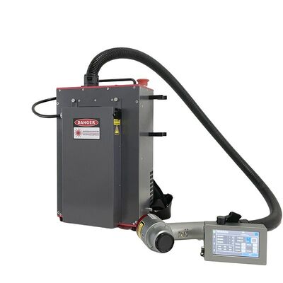 Máquina de Limpeza a Laser para Mochila 200W Novo Design Máquina Portátil Leve para Remoção de Ferrugem a Laser