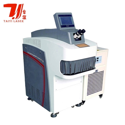 máquina de soldadura de cobre do laser do ponto da joia YAG da prata do ouro de 200W 120J
