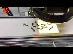 Máquina da marcação do laser da fibra do foco automático da câmera visual do CCD para o cabo de dados de USB do carregador do disco de U