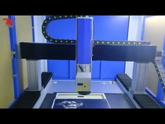 50W 100W 150W 200W 4 eixos faixa de trabalho personalizada fechada máquina de marcação a laser de fibra de grande formato